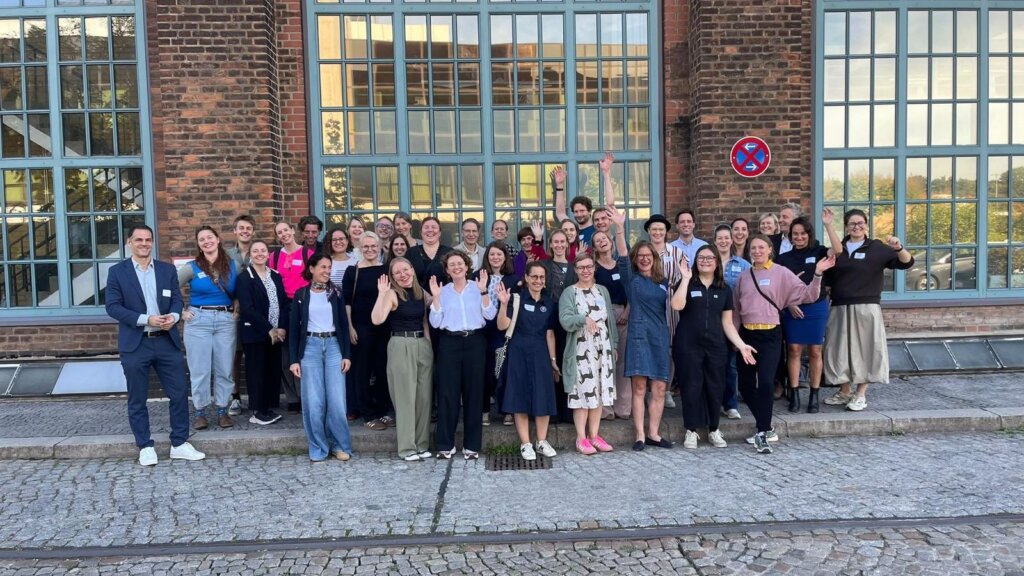 Group photo of BlueMissionBANOS2030 partners at the kick-off meeting in Berlin